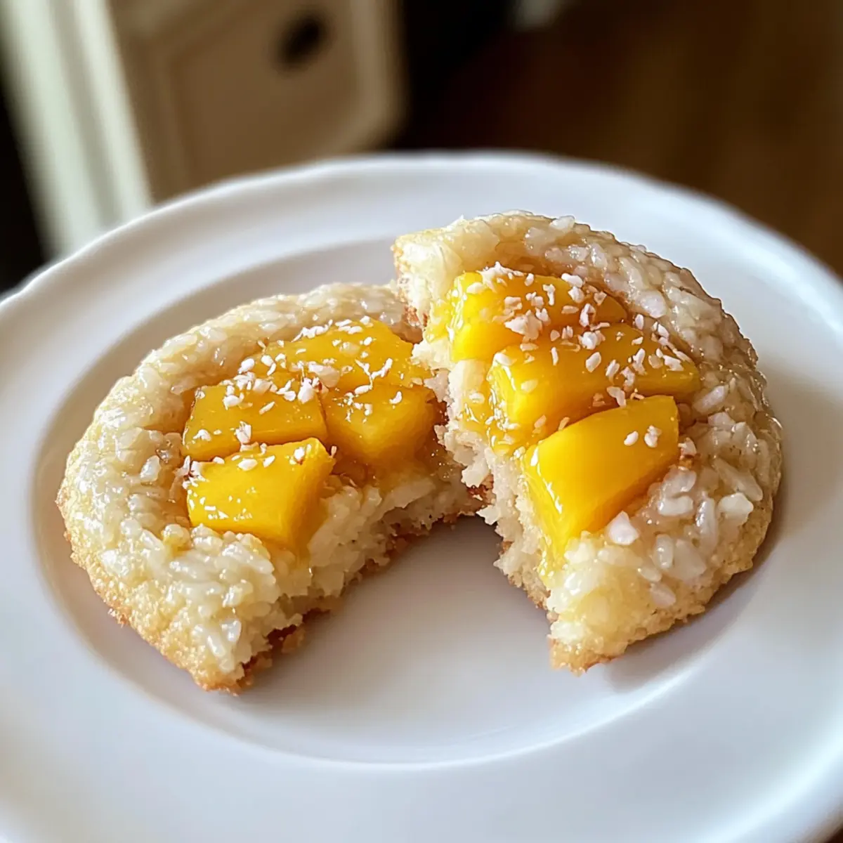 Mango Klebreis Kekse leicht gemacht