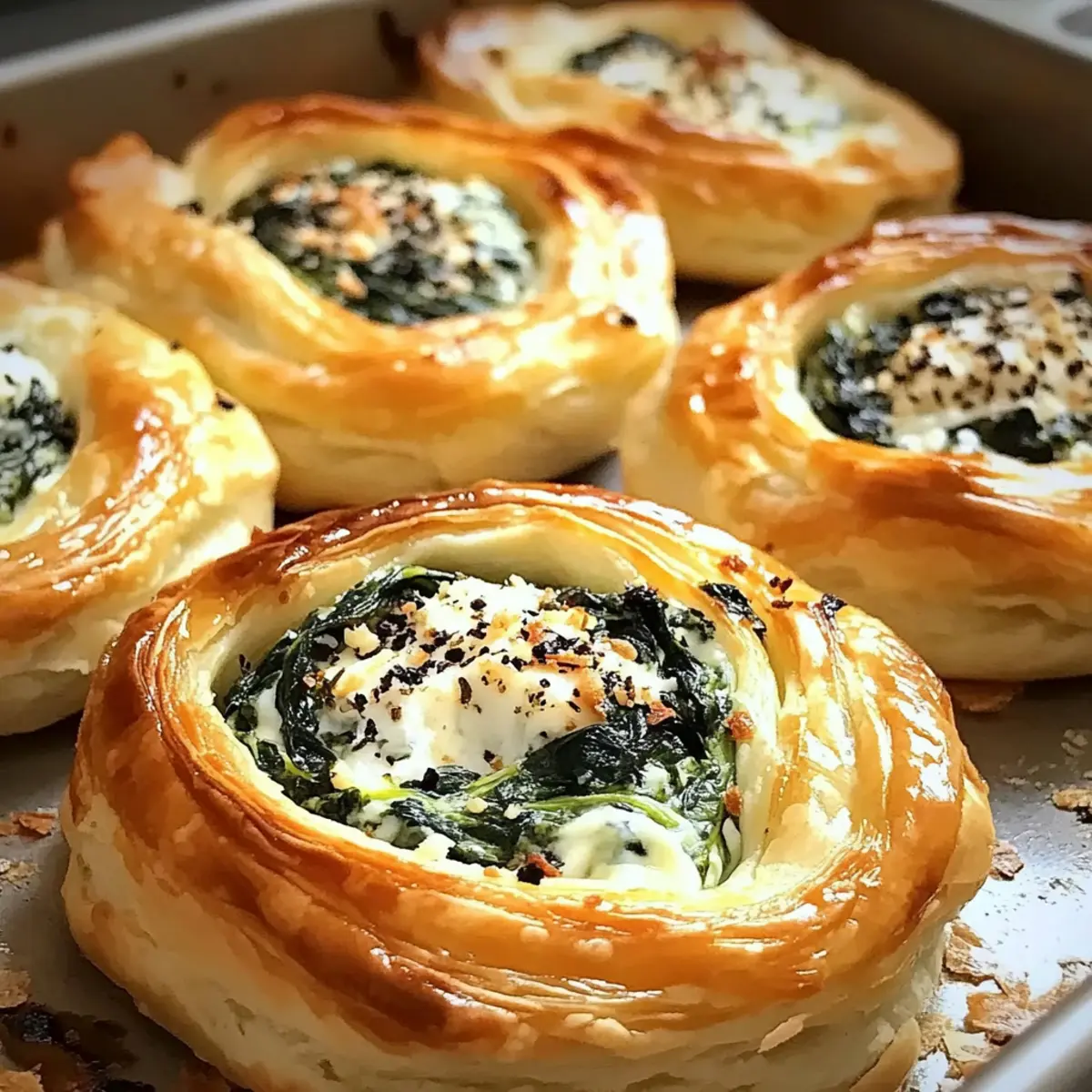 Spinat-Puffs mit Frischkäse für jeden Anlass