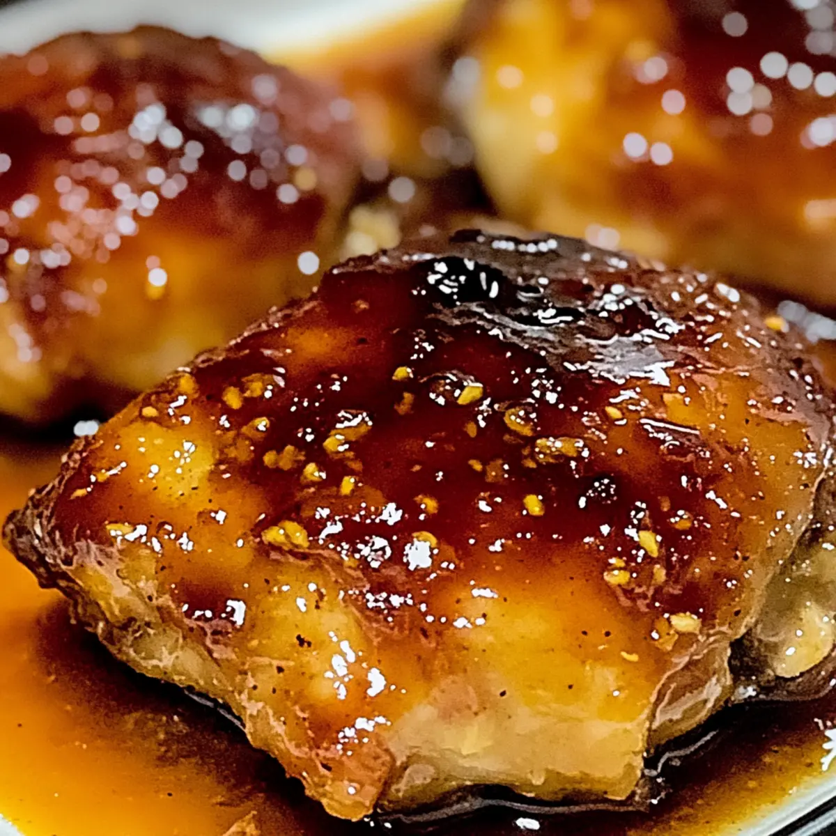 Klebriges, Süßes & Herzhaftes Aprikosenhühnchen lecker genießen