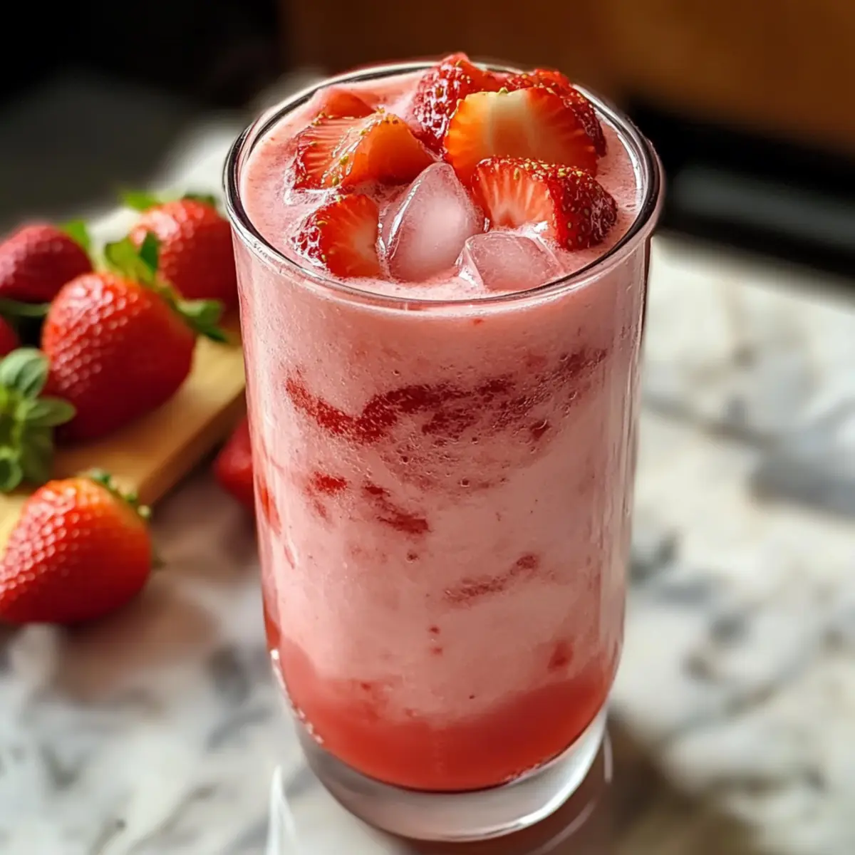 Erdbeer Agua Fresca für den perfekten Sommergenuss
