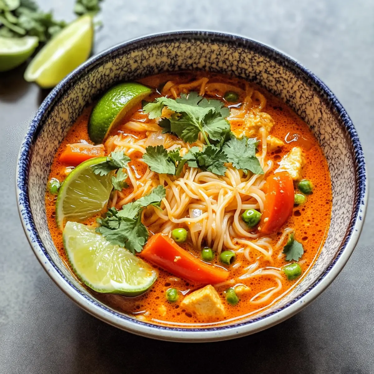 Thailändische Currysuppe für schnelle Genussmomente