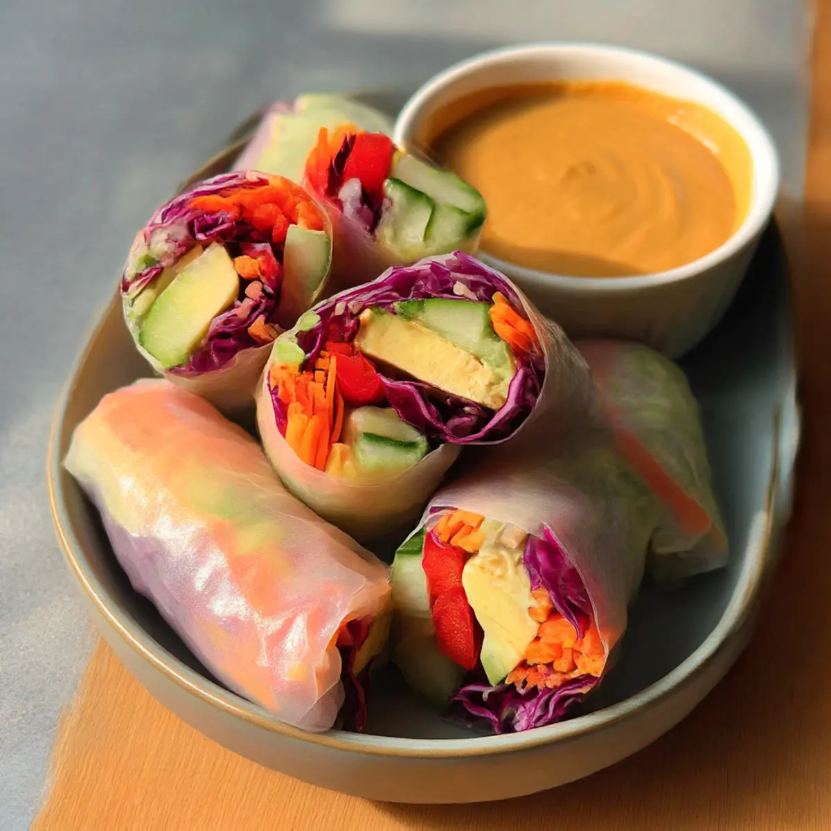 Vegane Sommerrollen für den perfekten Snack