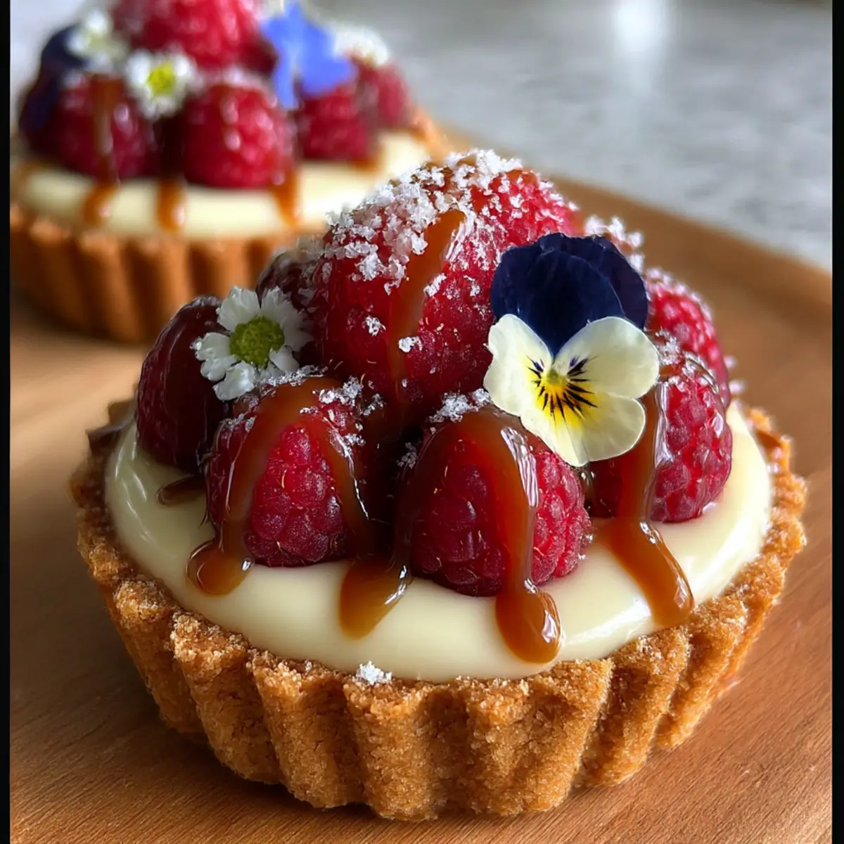 Verführerische Weiße Schokoladenmousse Tartlets