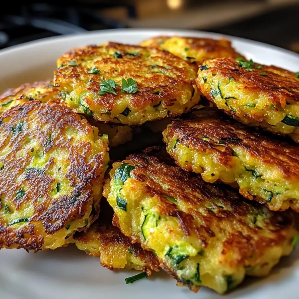 Zucchini-Puffer für den perfekten Snackgenuss
